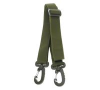 Msioytog Tracolla singola pieghevole per bagagli Tracolla ergonomica regolabile in nylon per pendolarismo o all ' aperto Tracolla pieghevole in nylon