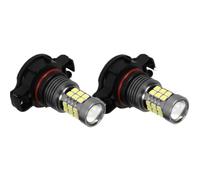 Msisuhoa Antinebbia Anteriore Per Jeep Per Wrangler JK JL 2010-2019 2PCS LED Lampadine Fendinebbia Anteriori Per Auto Lampade 2504 PSX24W 12276 Accessori Fendinebbia Anteriore