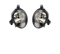 Msisuhoa Antinebbia Anteriore Per VW Per Golf 6 MK6 Per Cabriolet 2009-2013 Fari Fendinebbia A LED Copertura Griglia Cornice Cornice Fari Guida Alogeni Fendinebbia Anteriore(Halogen fog)