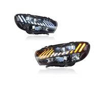 Msisuhoa Faro Anteriore Per VW Per Scirocco 2009-2017 1.4T 2.0T DRL Indicatori Direzione Freno Lampada Plug And Play Car LED Faro Assemblee Illuminazione Automatica(2.1T)