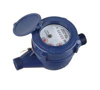 Msiud DN15 Contatore di Acqua Fredda, Giardino Domestico Plastica per Fredda Singolo Flusso d'Acqua Strumento di Misurazione Tavolo Bagnato per La Casa da Giardino Bagnata A Monitoraggio
