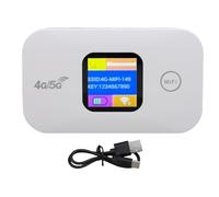 Msiud Hotspot Mobile WiFi, Dispositivo Hotspot Portatile da 300 Mbps Sim Support Wireless Network Router Supporto 10 Utenti Connection Pocket Internet per Car Travel