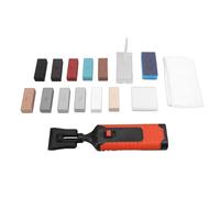 Msiud Kit Di Riparazione Piastrelle 11 Blocchi Di Cera Colorati, Ripara Scheggiate Stucco per Fughe In Gres Porcellanato Ceramica Set Dura Anche per Pavimenti In Laminato Per Graffi Danni Foro