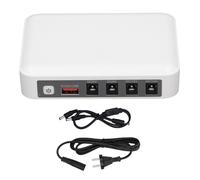 Msiud Mini Ups, Alimentazione Ininterrotto 6000Mah Backup Backup Home Small Ups con Uscita USB 5V DC 9V 12V Protector 12V Compact per il Moderno Wifi Modem Telefono LED LED (Plug 220v)
