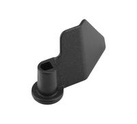 Msiud Pala per Macchina del Pane, Impasto Paddle Ricambio Universale 65x38 mm in Acciaio al Carbonio con Rivestimento Antiaderente Nero Gancio Impastatore per Panificazione Domestica e Professionale