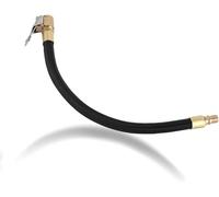 Msiud Tubo Gonfiaggio Pneumatici Universale Valvola Schrader Ottone 300 PSI | Materiale Ottone Resistente, Alta Pressione 300 PSI Tenuta Stagna, Adatto per Auto Bici e MTB, Filettatura 5/16" x32TPI 14cm
