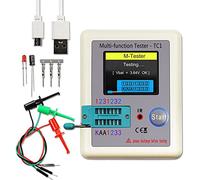 Mskidand LCR-TC1 TC1 Display Multifunzionale TFT Retroilluminazione Transistor Tester Kit di Accessori per Diodo Triodo Condensatore Resistore Transistor