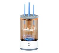 Mskidand Pulitore per Pennelli per Trucco Elettrico Pulitore per Pennelli per Cosmetici Ricaricabile Automatico Strumenti per Pennelli per Trucco per Pennelli Bellezza Tutte le Dimensioni