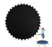 Mskmnkot Trampoline Mat Replacement High Elastic Round Jumping Mats 36 Buckles Jumping Pad for Trampoline Accessories Mats