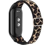 Msksjer Nylon Cinturino Compatibile con Xiaomi Mi Band 10/9/Mi Band 8 per Donne Uomini, Regolabile Solo Loop Tessuto Elastico Morbido Polsini Sportivi per Mi Band 10/9/8