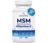 ® MSM 2000 Mg Di Metilsulfonilmetano in COMPRESSE + Vitamina C, Integratore per