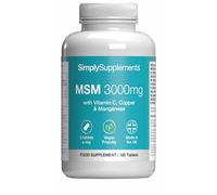 MSM 3000 mg - 180 Compresse - SimplySupplements