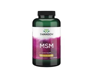 MSM 500 mg 250 Capsule Swanson Health Products