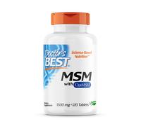 MSM con OptiMSM 1.500mg 120 Compresse vegane Altamente Dosato Testato in