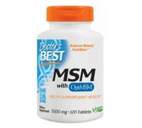 MSM Con OptiMSM 120 Compresse 1500 Mg Di Doctors Best
