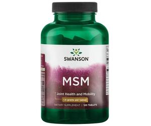 MSM Methylsulfonylmethane, 1500mg - 120 compresse