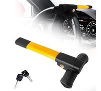 MSMDG Antifurto Auto Blocca Volante per Mercedes-Benz A220/E63S/E-Klasse/CLS-Klasse/GLE 350, Dispositivo Antifurto di Bloccaggio Auto, Blocca Sterzo per Auto con 3 Chiavi