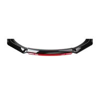 MSMDG Auto Spoiler Anteriore Splitter per Ford Puma ST-Line 2019+, Frontali Spoiler Lip Anticollisione Spoiler Anteriore Sottoparaurti,A/Bright Black