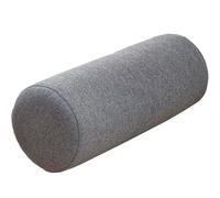 MSNCS Cuscino Cilindrico Cervicale 50/60/70/90/100/120 cm Memory Foam Rotolo Cilindro Cuscino Cilindrico Cervicale, Rimovibile Lavabile,per Letto Divano,Yoga,Gambe,Schiena(Grigio scuro,20cmx110cm)