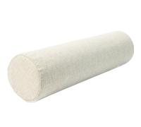 MSNCS Cuscino Cilindrico con Chiusura Cervicale Rotolo Cilindro Cuscino,40/50/60/70/90 cm Cuscino Cilindrico Cervicale per Letto Divano,Gambe,Schiena(Beige,12cmx40cm)