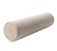 MSNCS Cuscino Cilindrico con Chiusura Cervicale Rotolo Cilindro Cuscino,40/50/60/70/90 cm Cuscino Cilindrico Cervicale per Letto Divano,Gambe,Schiena(Cammello,15cmx50cm)