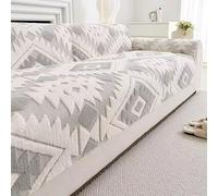 MSNCS Peluche Copridivano 1 3 2 4 Postis con Penisola,Fodera per Divano Angolare Copri Divano per Cane Gatti Antiscivolo Sofa Protettore Copridivano Antigraffio Gatto(Grigio chiaro,70x120cm)