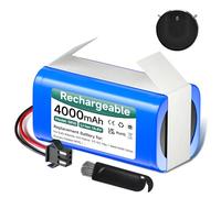 Mspalocell Batteria 4000mAh 14,4V per Lefant T700 M201 M520, per Eufy RoboVac G10 G20 G30 G35 G40 Hybrid, RoboVac 11 11S 11S Max 15C/15T 25C/25C Max 30/30C/30 Max 35C, Proscenic 850T 850P 800T, OKP K4