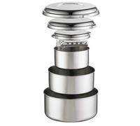 MSR Alpine 4 Stainless Steel Camping Pot Set