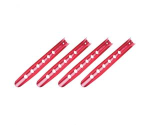 MSR - Blizzard Tent Stakes - Picchetto 4-Pack rosso