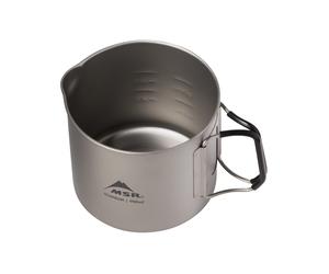 MSR - Bollitore termico ultraleggero per 2 persone - Titan Kettle 0,9 L in Silicone - Grigio