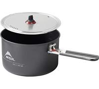 MSR Ceramic Nonstick 2.5-Liter Camping Pot with Fusion Coating, Black