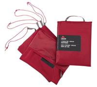 MSR - Footprint Universal 1 Regular - rosso - Protezione pavimento tenda - Universale 1 Persona R