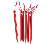 MSR Mini-groundhog Stake Kit (6 Stakes) - Unisex - Rosso - Taglia unica- modello 2026