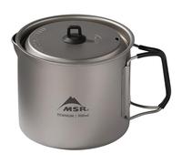 MSR - Bollitore termico ultraleggero per 2 persone - Titan Kettle 0,9 L in Silicone - Grigio Grigio