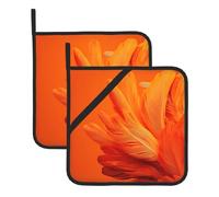 MSRHIUEF Feathers in the Light Picture - Sottovaso quadrato (set da due pezzi) per rimuovere il coperchio della cucina, forni a microonde, forni, con corda laterale per appendere