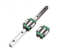 Mssoomm HGW25-27.56 pollici / 700mm +2 Pz HGW25 - CA Flangia Tipo Cuscinetto Cursore Carrello, Linear Motion Rail Kit Kit Kit per macchine CNC e progetti fai da te