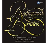 Mstislav Rostropovic( Violoncello) - Schumann: Cello Concerto , Bloch: Schelomo