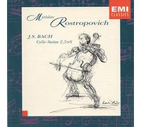 Mstislav Rostropovich - Bach, Johann Sebastian [Cello]