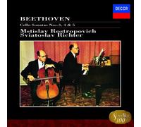 Mstislav Rostropovich - Beethoven: Cello Sonatas 3-5