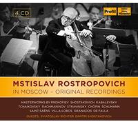 Mstislav Rostropovich In Moscow