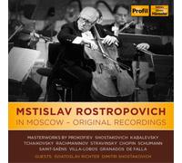 Mstislav Rostropovich Mstislav Rostropovich: In Moscow: Original Recordings (CD)