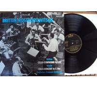 Mstislaw Rostropowitsch, Benjamin Britten - Symphonie für Violoncello und Orchester op. 68 und Konzert für Violoncello und Orchester C dur Hob. VIIb1. Mstislaw Rostropowitsch, Benjamin Britten Stereo