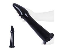 MSTMAZZ Dildo Realistico in PVC Plug Anale Extra Lungo Plug Anale Gigante con Ventosa Dilatatore Dell'ano Massaggiatore della Prostata Trainer Fallo Anale Giocattolo Erotico del Sesso, Flesh, XXL