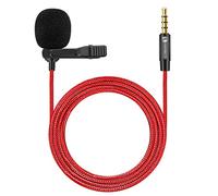 Msuiiixcccc 3.5mm Microphone Omnidirectional Condenser Microphone with 360°High Sensitivity Condenser Support for Smartphone