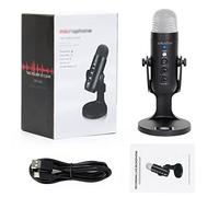 Msuiiixcccc Condenser Microphone Recording Studio Recording USB Microphone Computer Streaming Video Game Podcast Singing