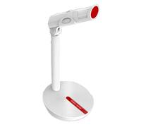 Msuiiixcccc Karaoke Microphone Vocal Record Singing Studio PC USB 3.5mm for Computer Vol Adjust Switch Rotatable Flexible Professional Mic (Color : White, Size : Style One)