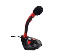 Msuiiixcccc Karaoke Professional Microphone for Computer HD Studio Noise Cancelling USB 3.5mm Microphone Condenser for Recording Vocals PC (Color : Red, Size : USB)