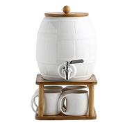 Msuiiixcccc Large-Capacity Cold Kettle Set with Faucet Household Living Room High Temperature Resistant Cold Kettle Teapot (Color : A, Size : As The Picture Shows)