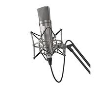 Msuiiixcccc Microphone U87pro Condenser Cardioid Microphone 34mm Gold Coated Capsule for Live Recording,Instrument Recording And Broadcasting Suitable for Anchor, Dubbing Studio, Recording, st