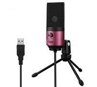 Msuiiixcccc Microphone USB Mic Desktop Condenser Microphone for You Tube Videos Live Broadcast Online Meeting Suit for Laptop